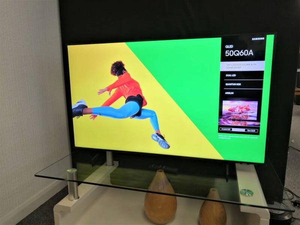 SAMSUNG QE50Q60AA 50" Smart 4K Ultra HD HDR QLED TV with Bixby, Alexa & Google Assistant – HDMI 2.1