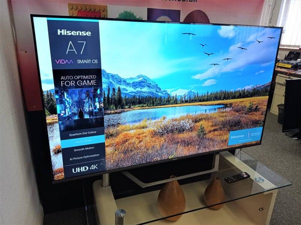 HISENSE 65A7NQTUK 65" Smart 4K Ultra HD HDR QLED TV with Alexa & Google Assistant