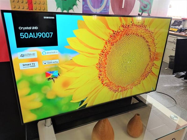 SAMSUNG UE50AU9007KXXU 50" Smart 4K Ultra HD HDR LED TV with Bixby, Alexa & Google Assistant and HDMI 2.1 - COMING IN