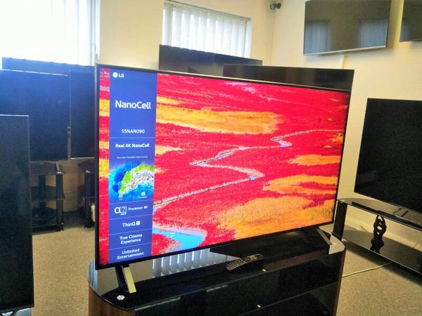 LG 55NANO906NA 55” 4K NANOCELL CINEMA HDR DOLBY 120HZ SMART TV with Full Array Backlight Dimming