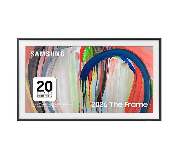 SAMSUNG QE43LS03H THE FRAME 43” QLED QUANTUM HDR10+ ART MODE TV 2026-27 RRP £849