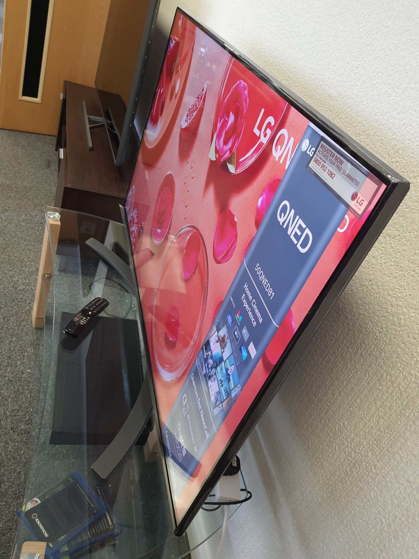 LG 50QNED816QA 50" QNED Quantum Dot NanoCell 4K Active HDR10 120 Hz ...