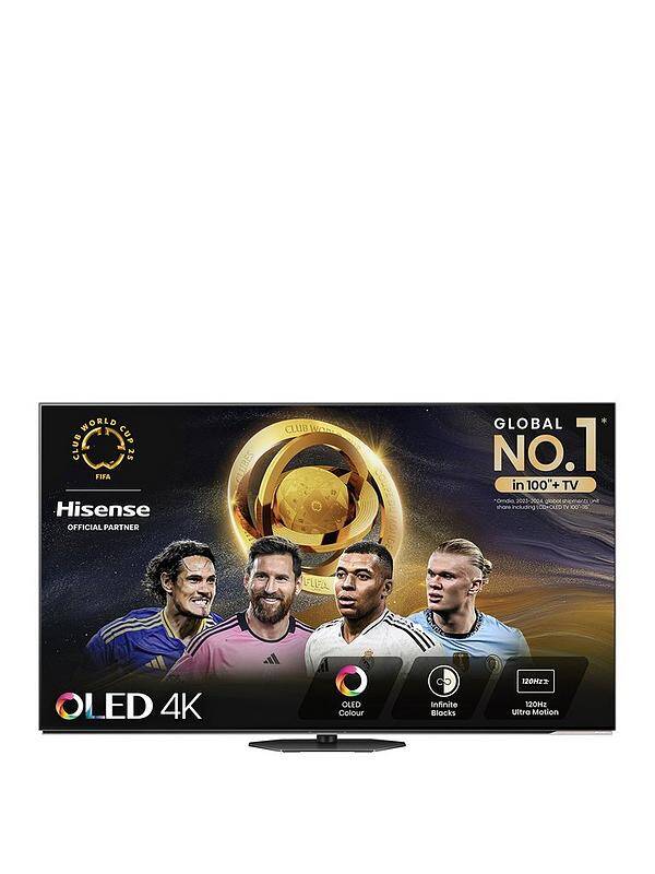 HISENSE 55A85NTUK 55" OLED 4K IMAX ENHANCED HDR10+ ADAPTIVE DOLBY VISION IQ 120HZ SMART TV