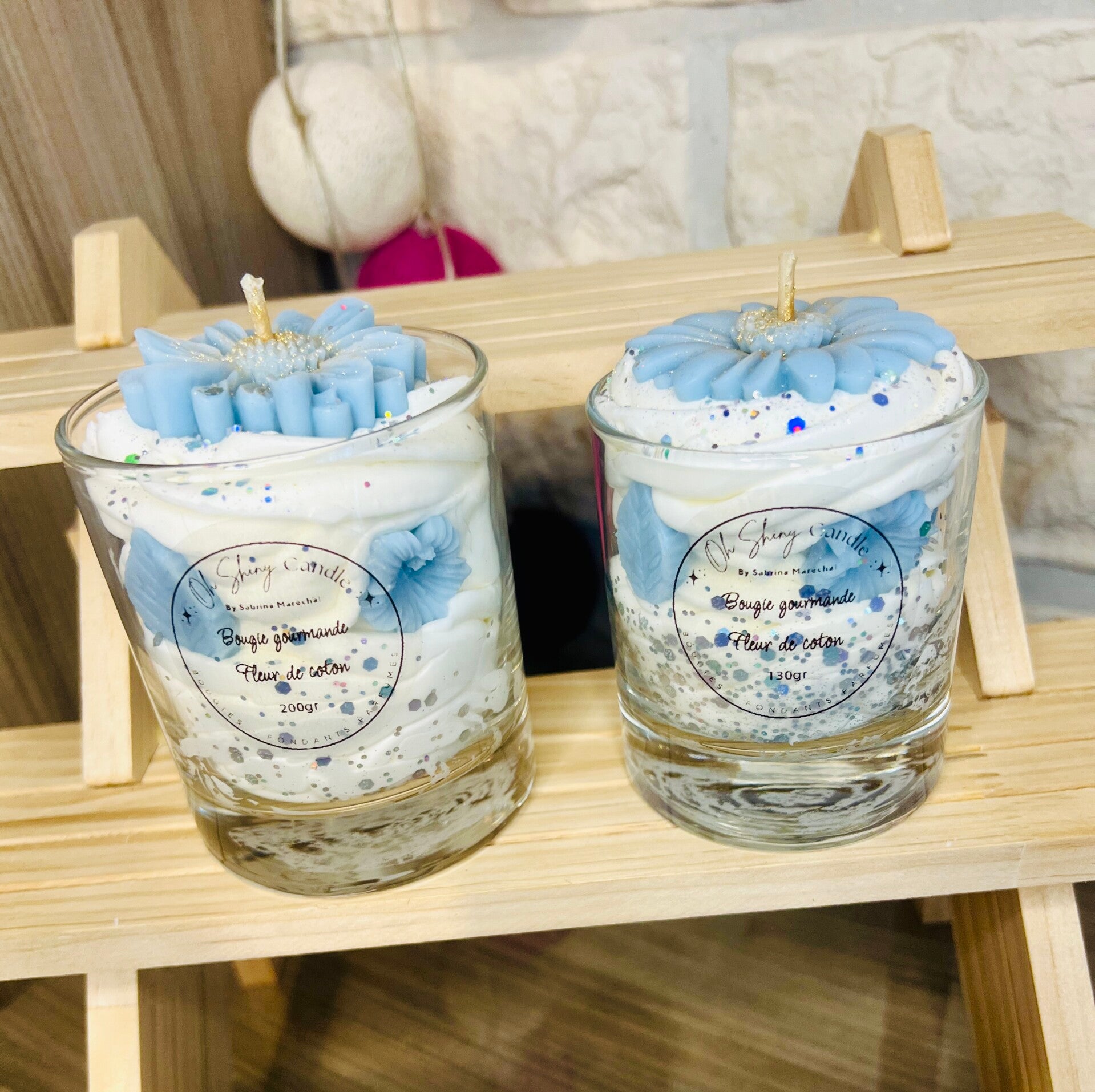 Bougie gourmande Fleur de coton