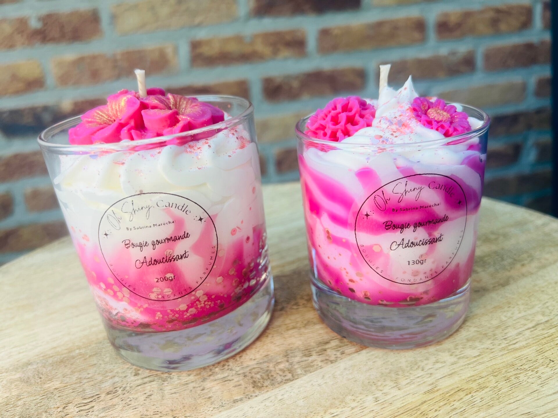 Bougie gourmande Adoucissant