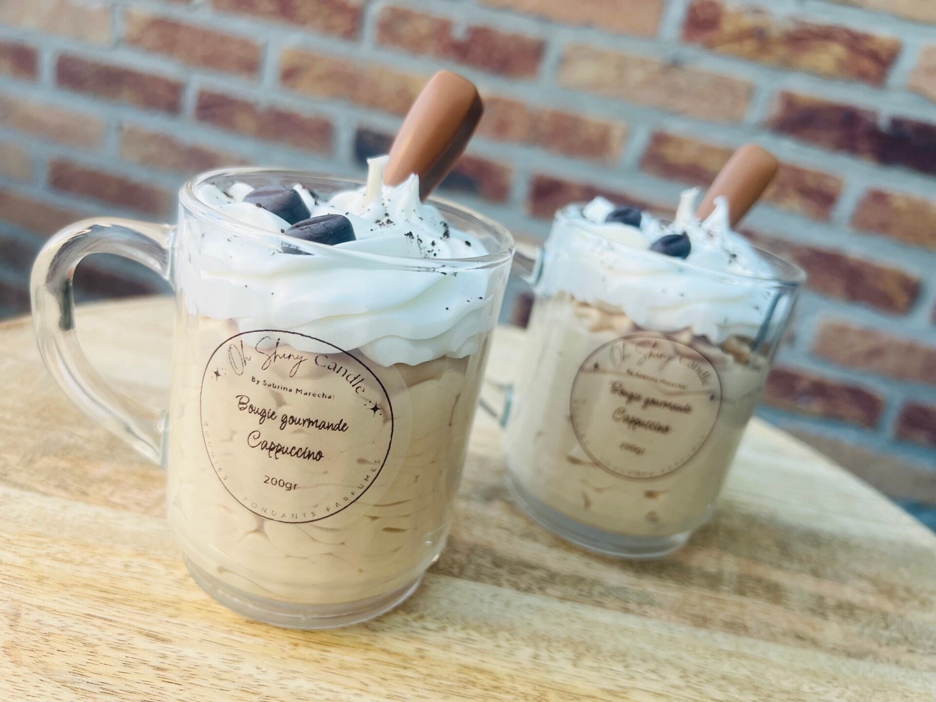 Bougie gourmande Cappuccino