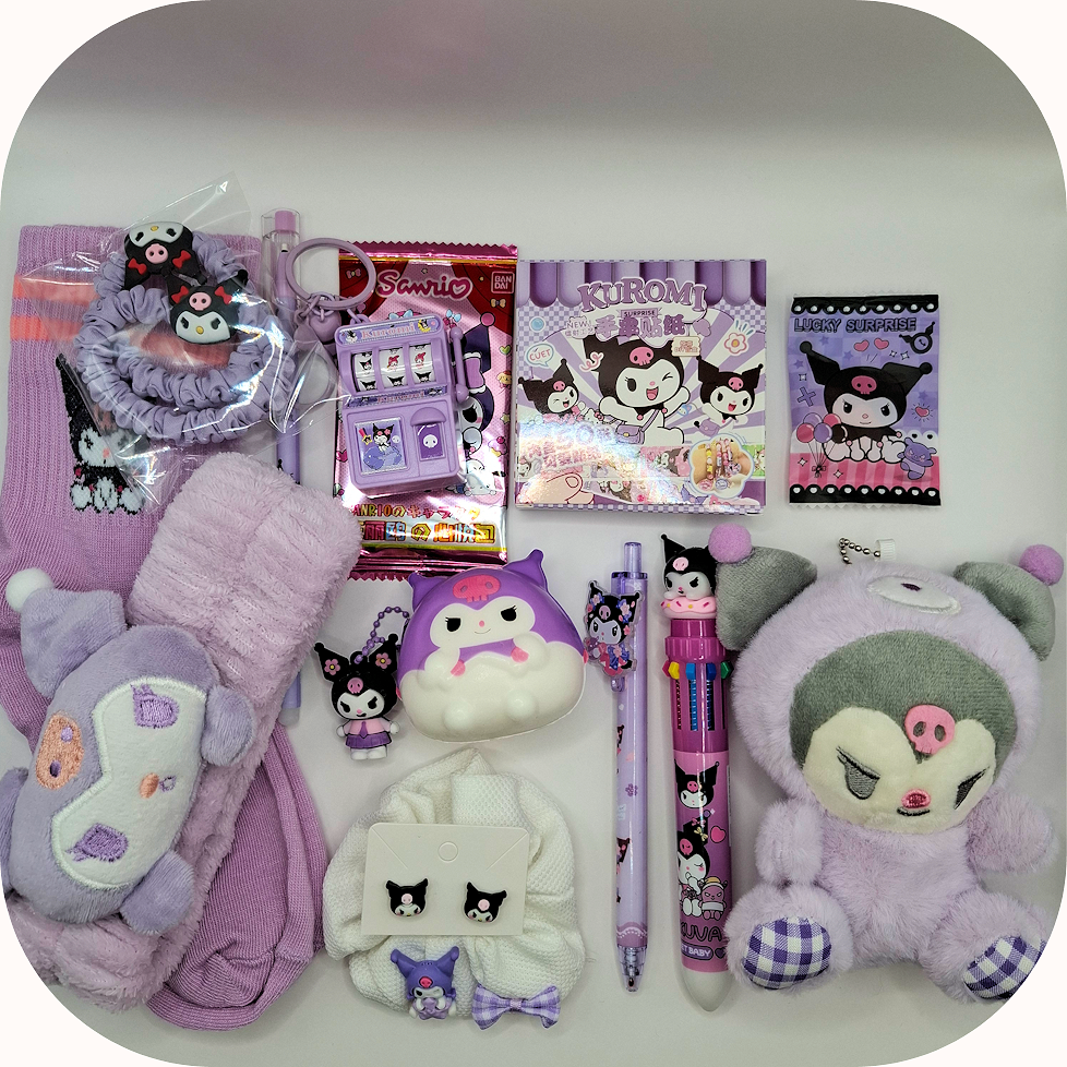 Pastel Gothic kawaii set