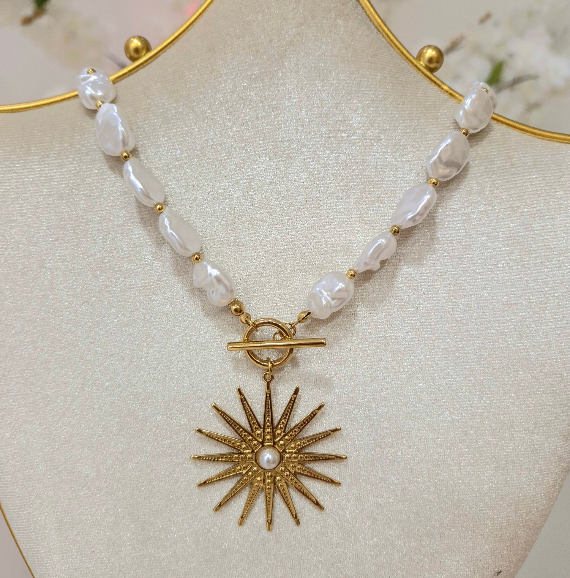 Collier-Eden-acier-inoxydable-doré