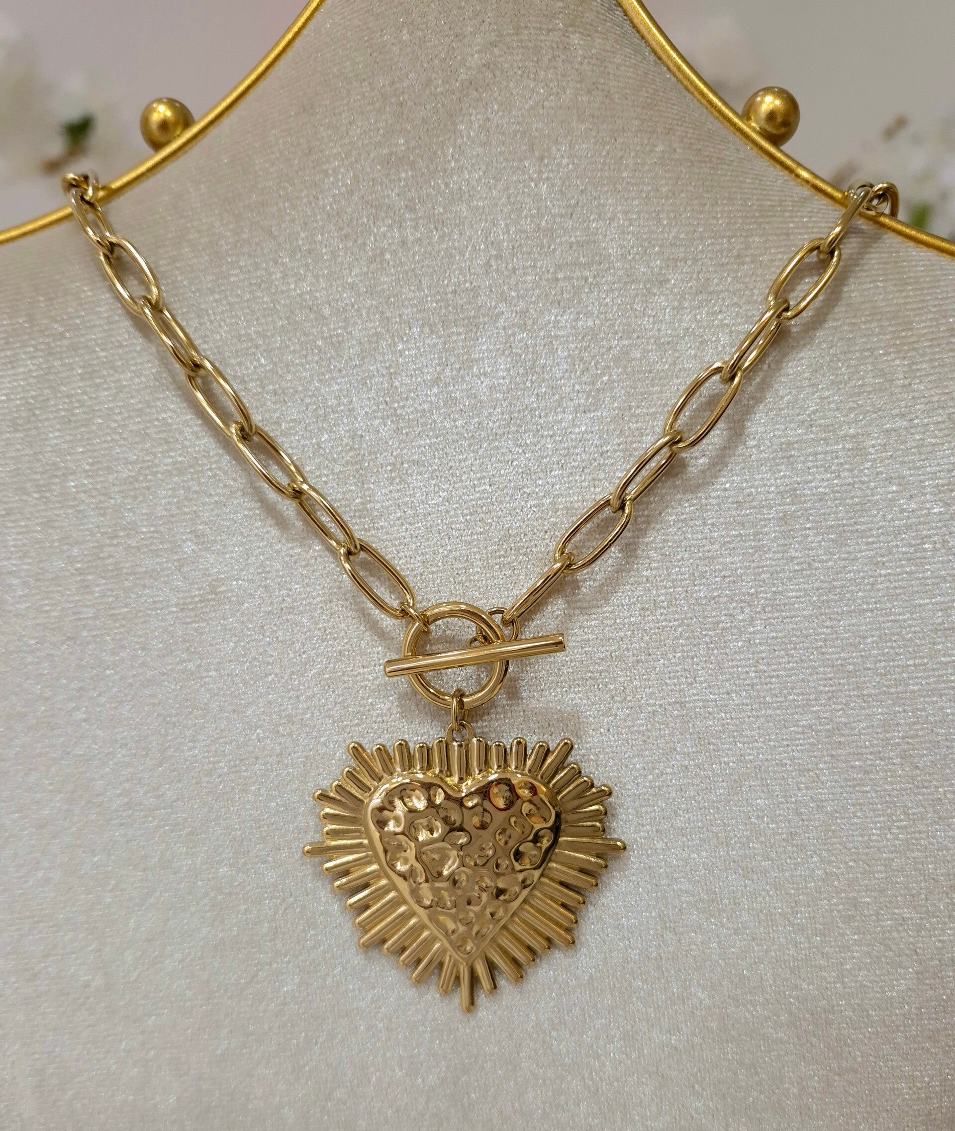 Collier-Kelly-acier-inoxydable-doré