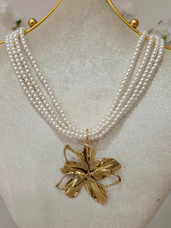Collier-Kalya-acier-inoxydable-doré