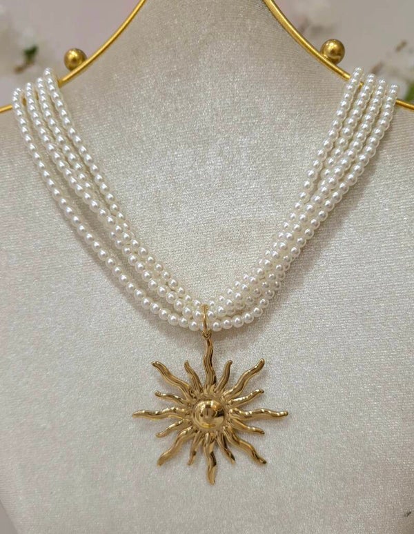 Collier-Sandra-acier-inoxydable-doré