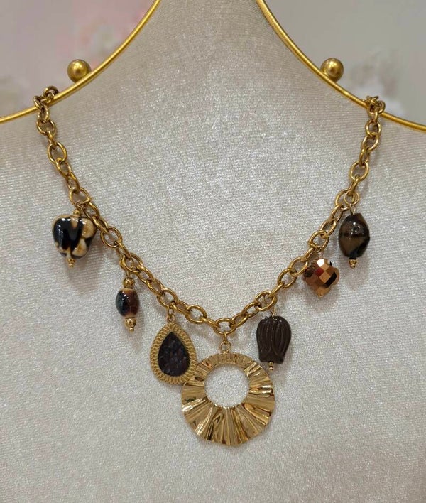 Collier-Alma-acier-inoxydable-doré