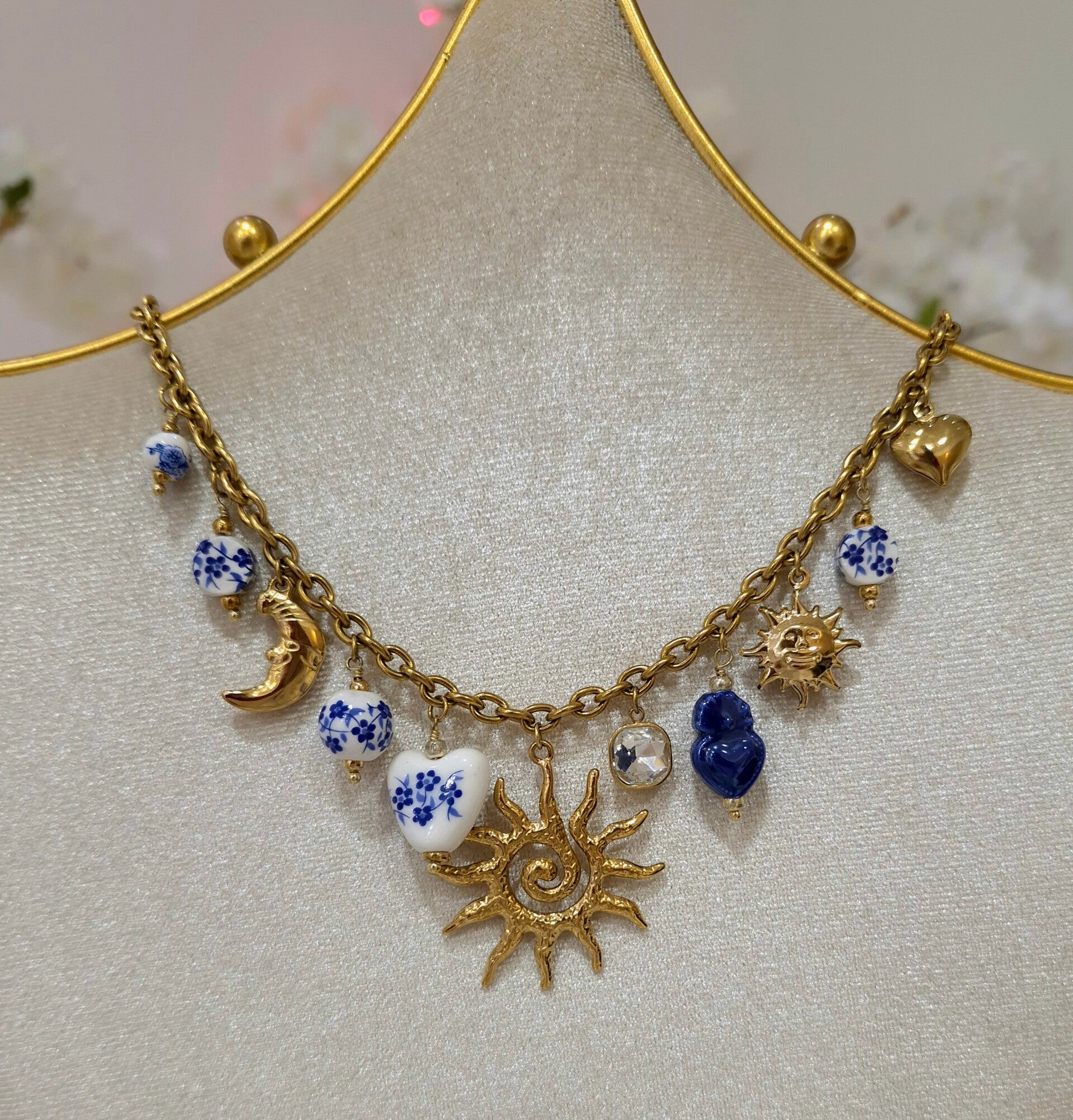 Collier Thais en acier inoxydable élégant et tendance