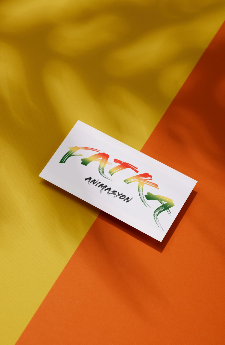 Cartes de visite personnalisée créée par AAK DESIGN en Guadeloupe