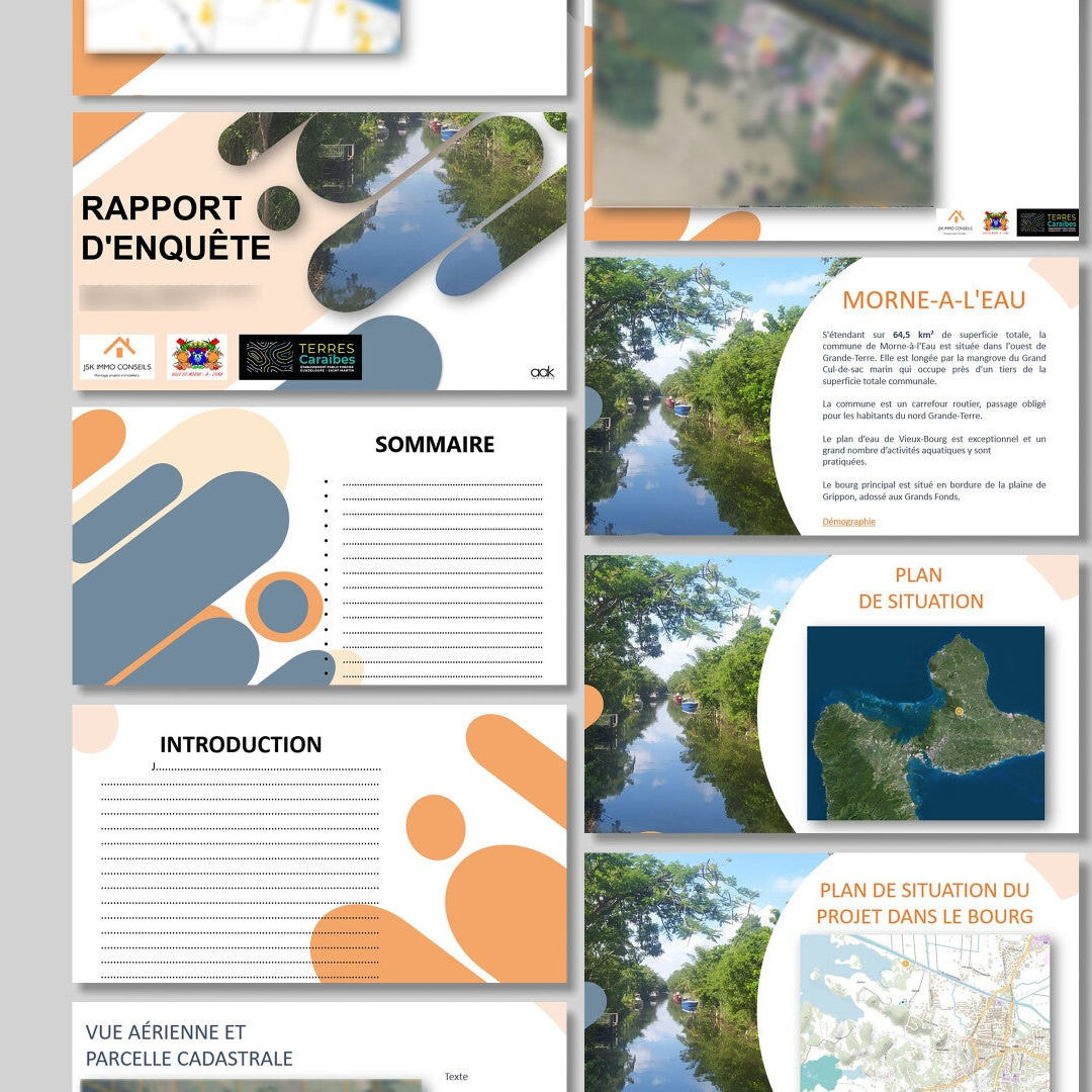 Slides créés par AAK DESIGN, Guadeloupe