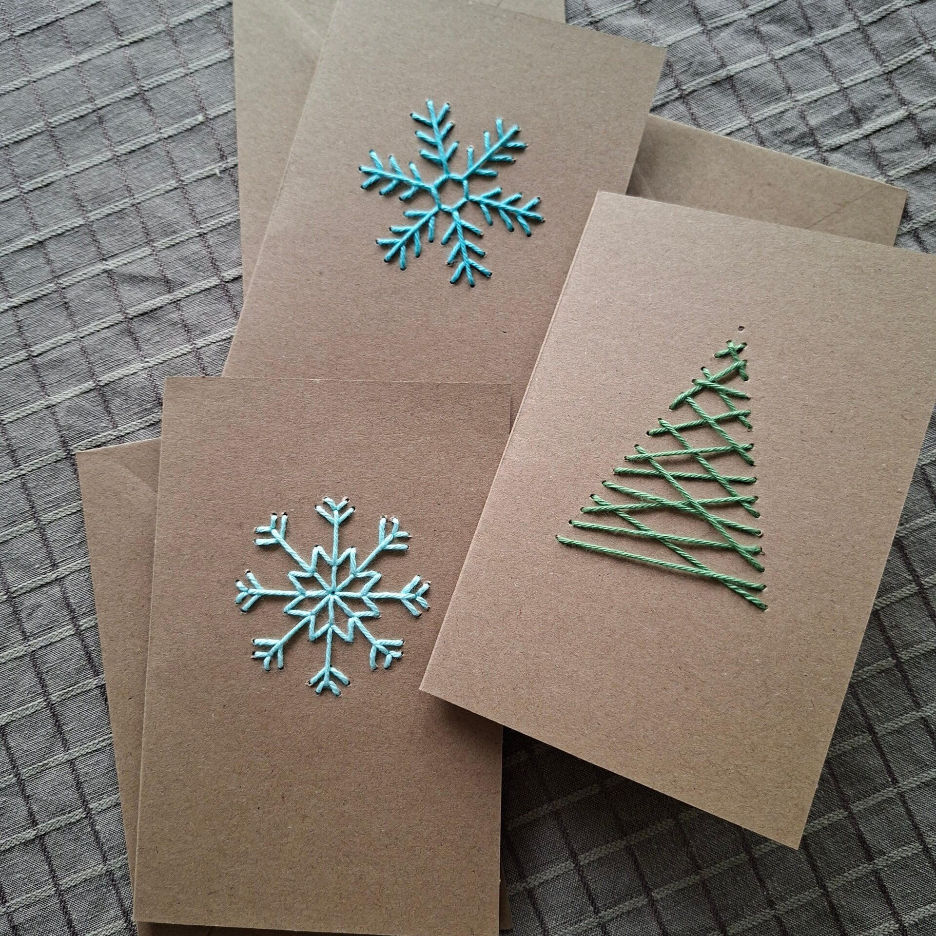 Workshop borduren op karton