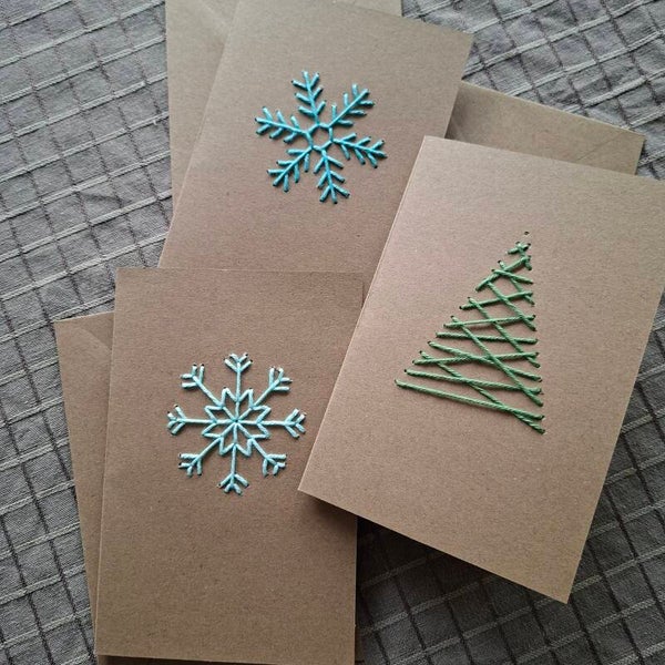 Workshop borduren op karton