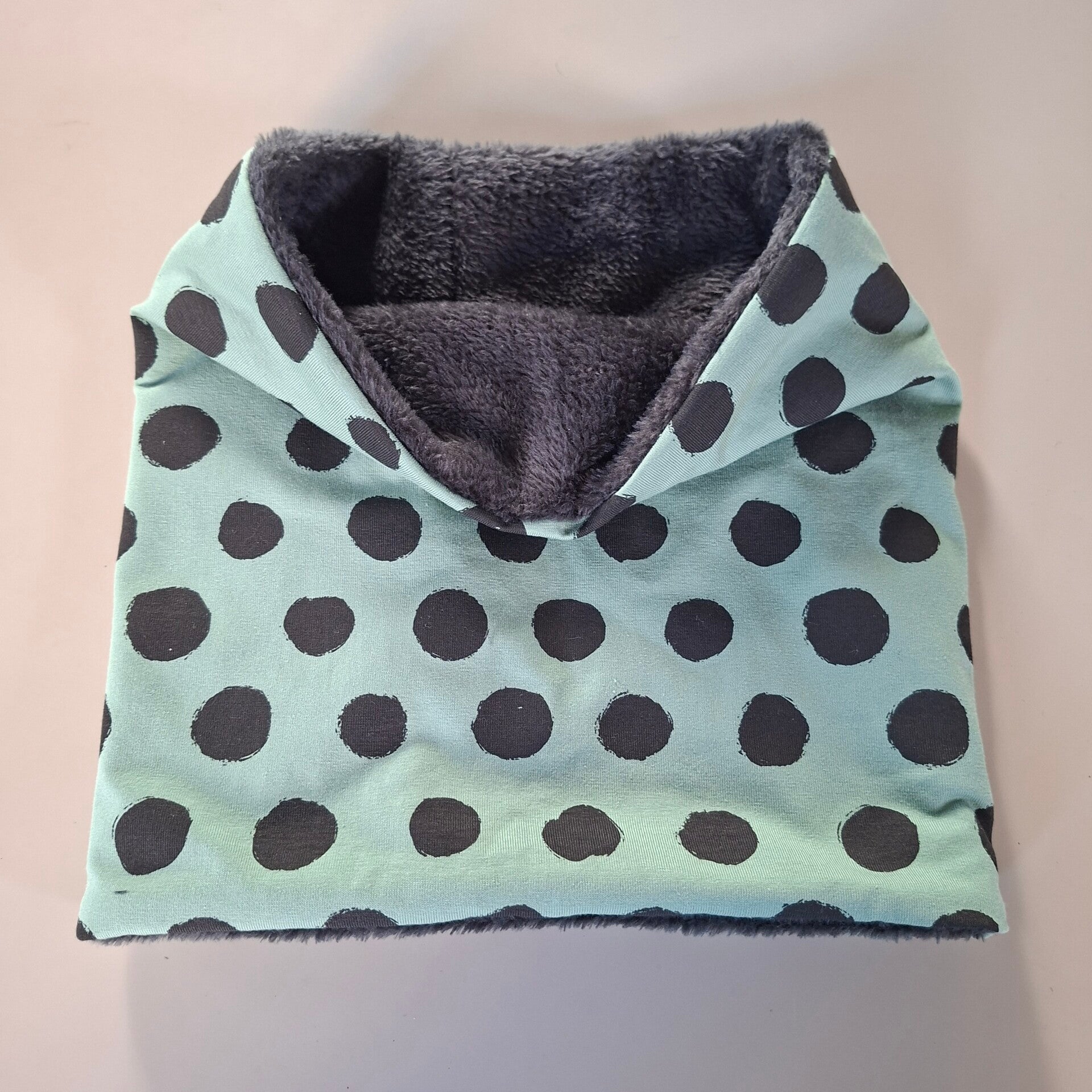 Cirkelsjaal groen bollen