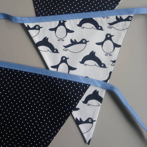 Vlaggenlijn pinguïn