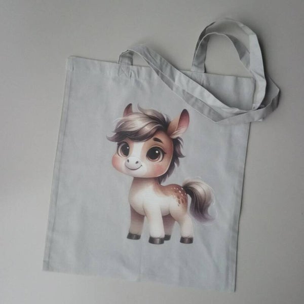 Totebag mini paardje