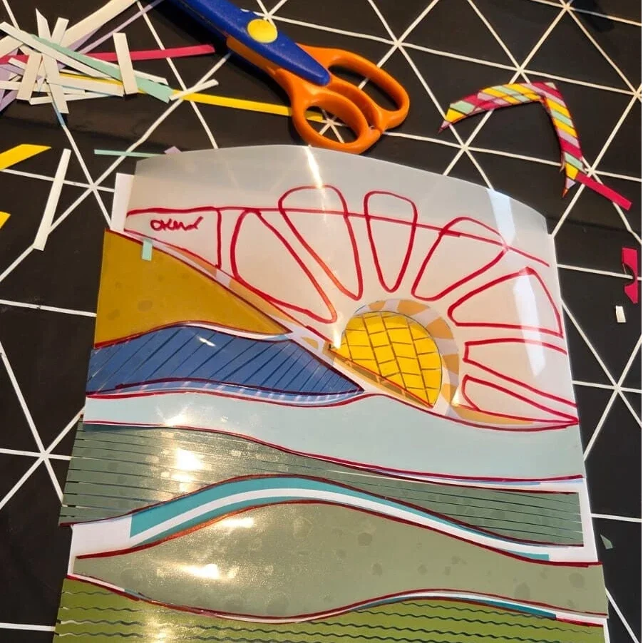 Workshop flexfolie op T-shirt/tas