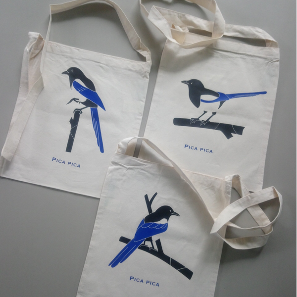 Sling bag met ekster