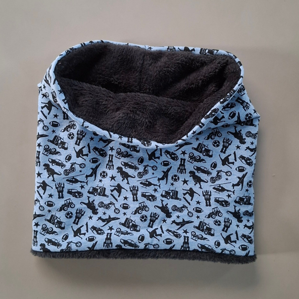 Cirkelsjaal mini logo's