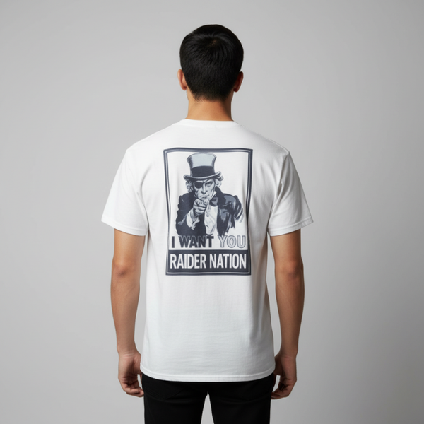 RN4L Uncle Sam “I Want You” Raider Nation Tee
