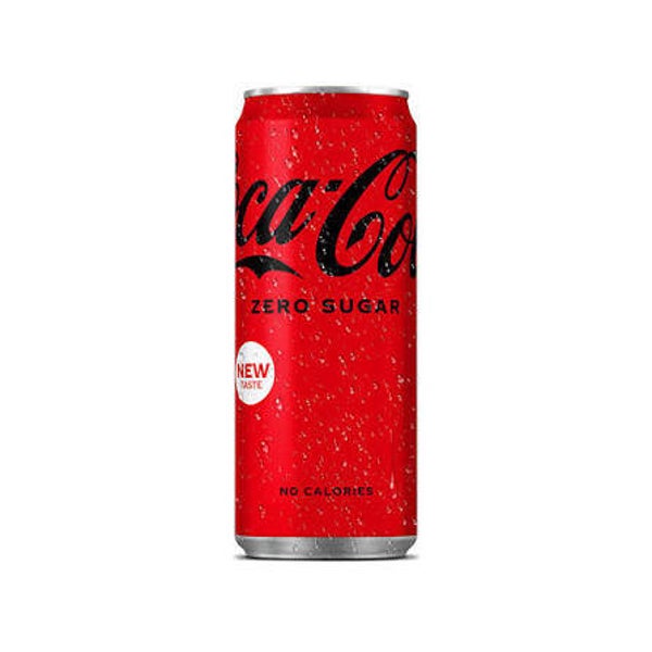 Blik Coca cola Zero 33cl
