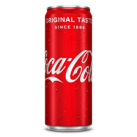 Blik Coca cola 33cl