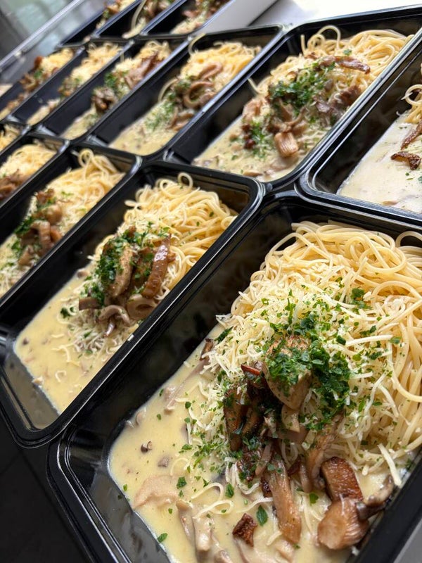 Pasta Fungi met oesterzwam en champignon