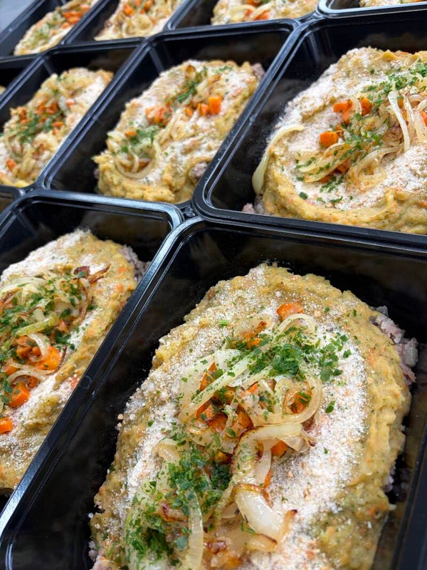 Dagschotel Ovenschotel Parmentier met groentenstoemp