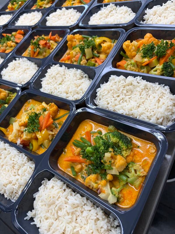 Dagschotel Veggie Groentencurry met kikkererwten en rijst