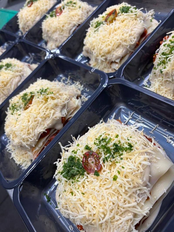 Dagschotel Lasagne Bolognèse met mozzarella en kaassaus