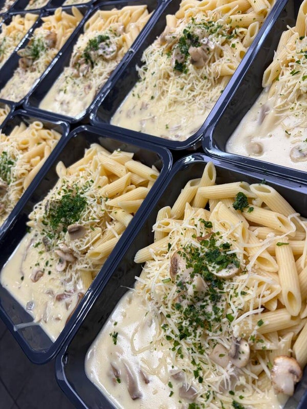 Dagschotel Veggie Penne fungi met oesterzwam en champignon