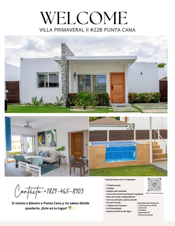RENTO VILLA EN PRIMAVERAL II #22B