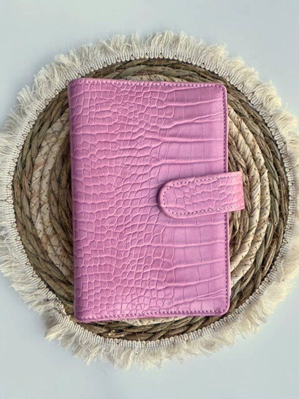 Budget Binder A6 Lizard Pink