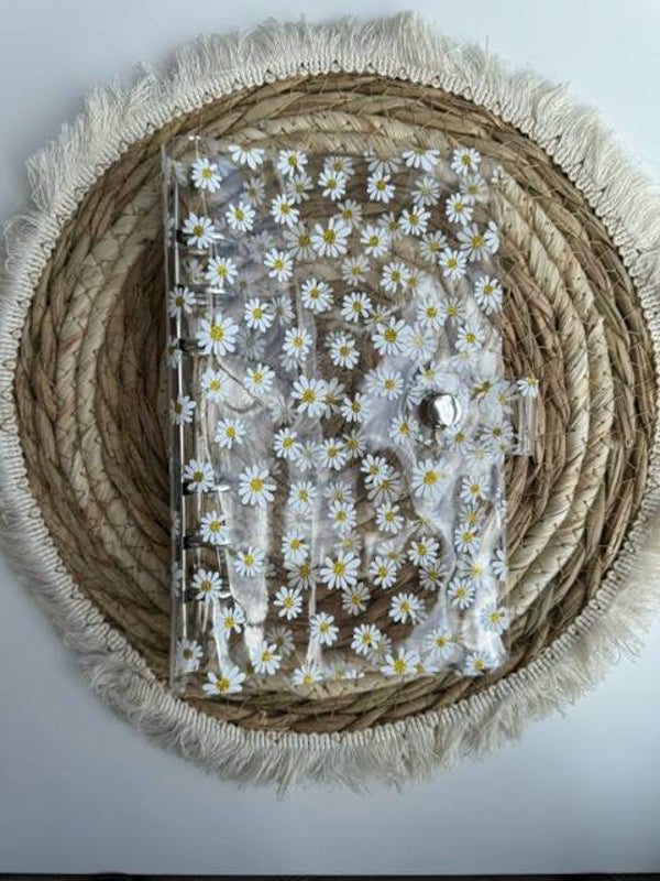 Transparante Binder A6 Flowers