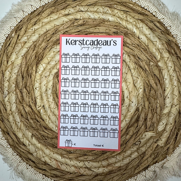 Kerstcadeau's Saving Challenge A6