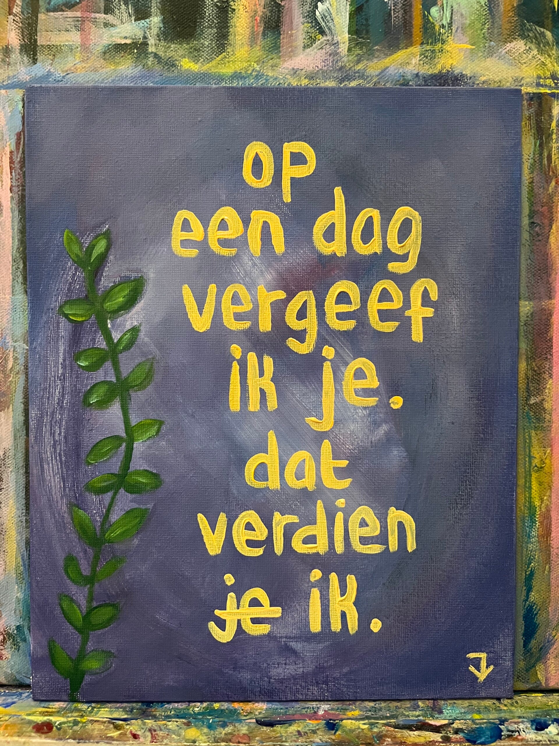 Op een dag vergeef ik je