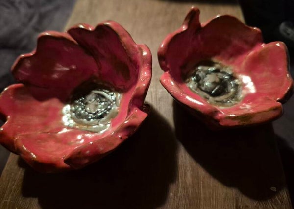 Flower Bowl-Medium Poppy.