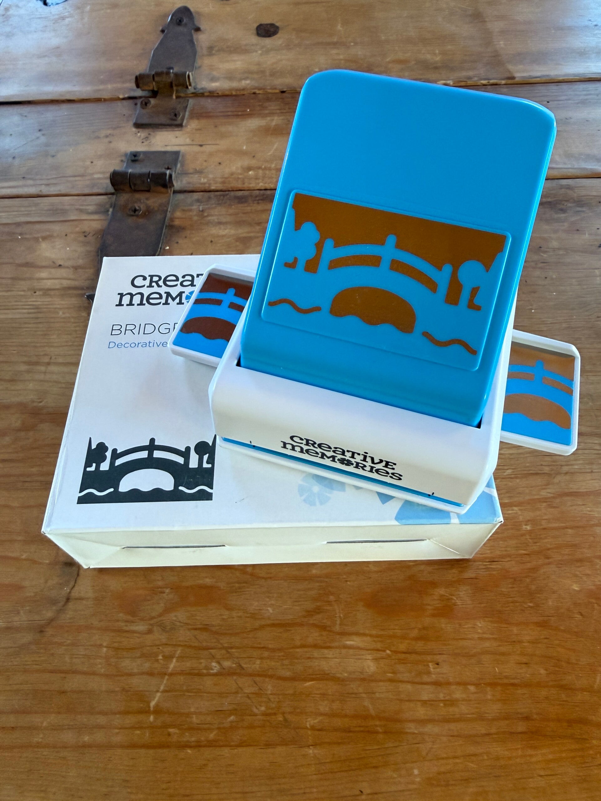 Bridge & Trees Border Punch