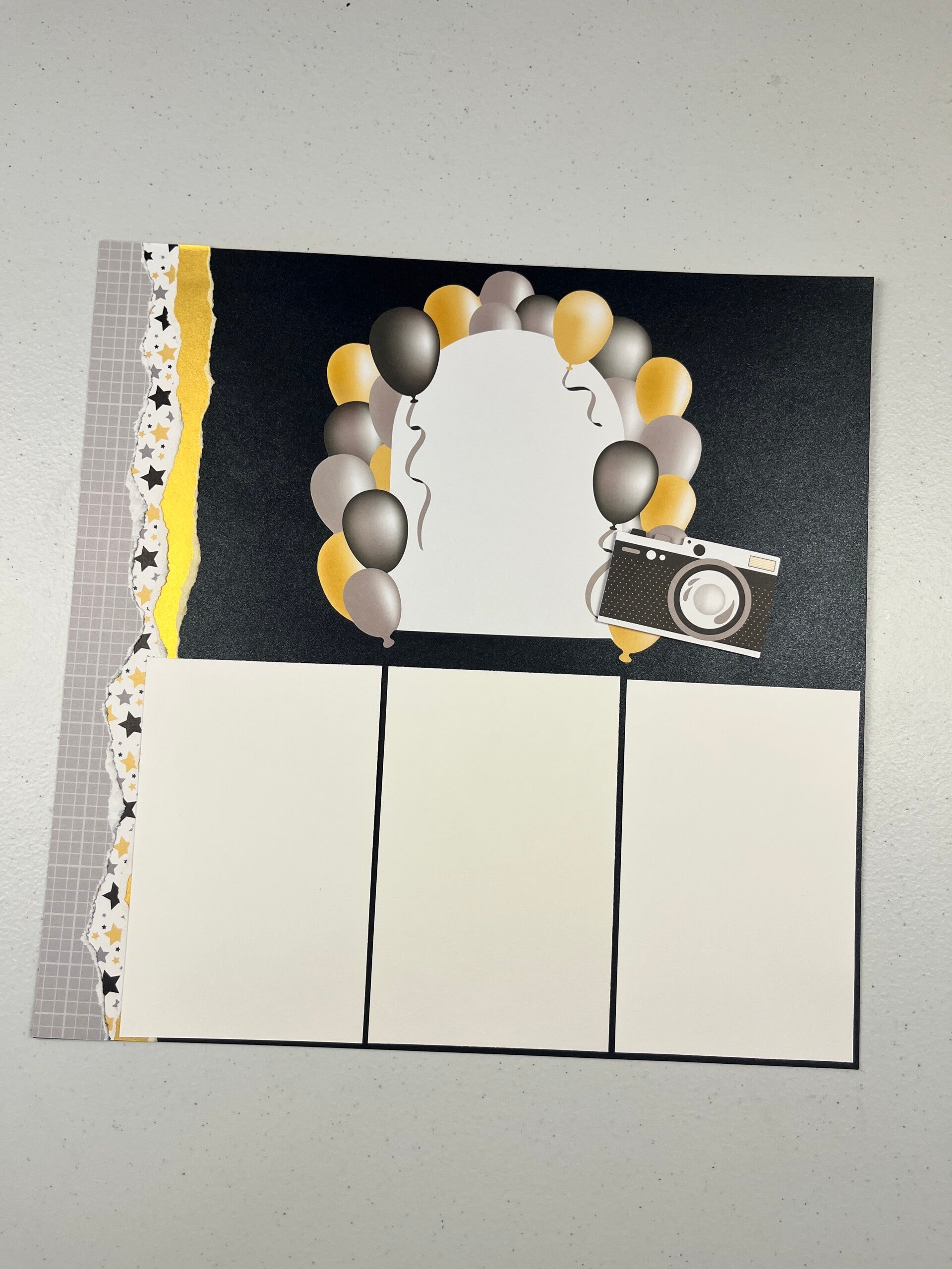 You Graduated premade Scrapbook Layout