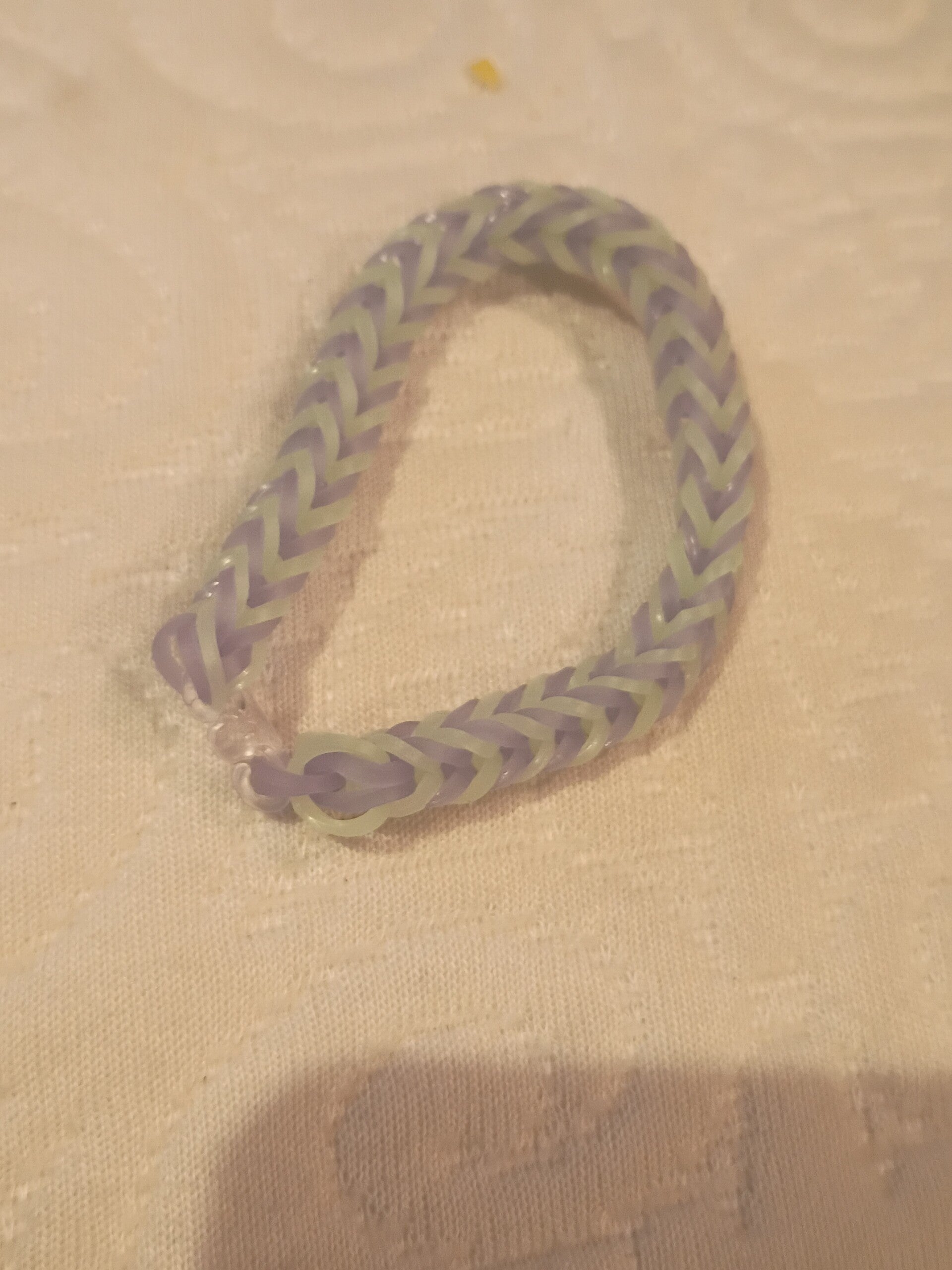 Glow in the dark rubber bands