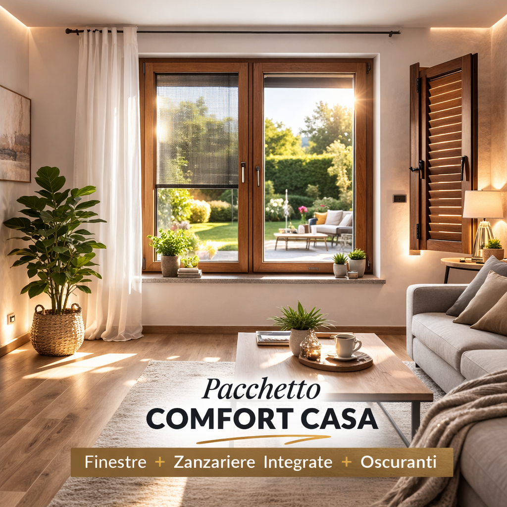 Zanzariere plissettate su misura Briller resistenti nel tempo installate su finestra in Valle d'Aosta