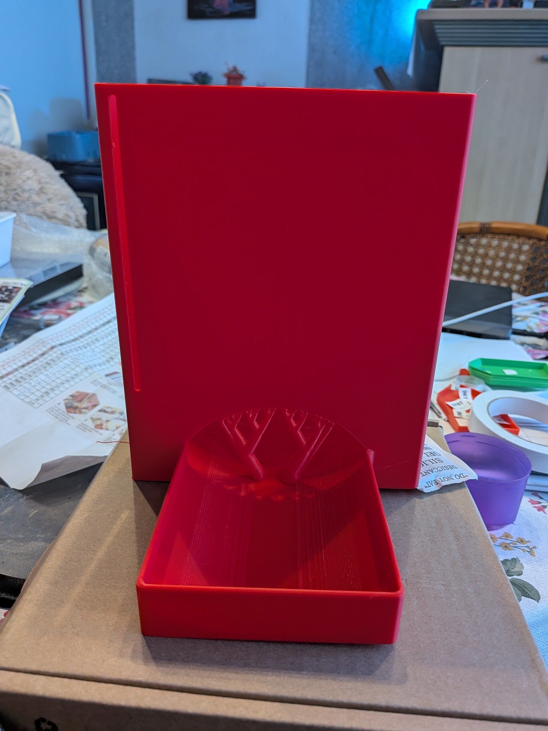 Automatische voer bak