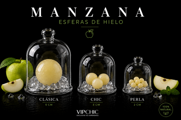 Esferas Manzana 100 % natural