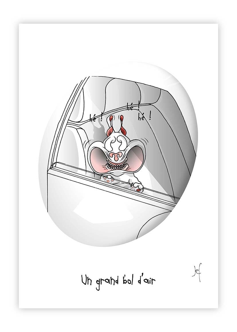 digital poster  - A breath of fresh air