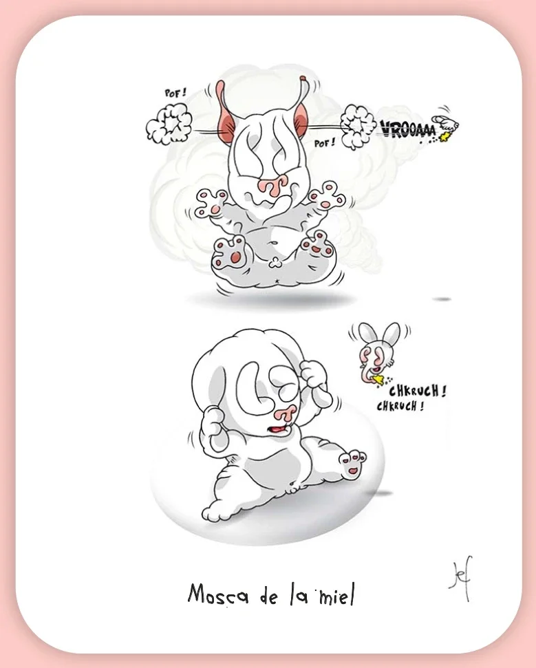 Mosca de la miel.
