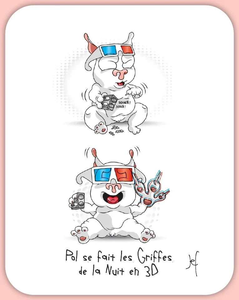 Pol se fait les Griffes de la Nuit en 3D